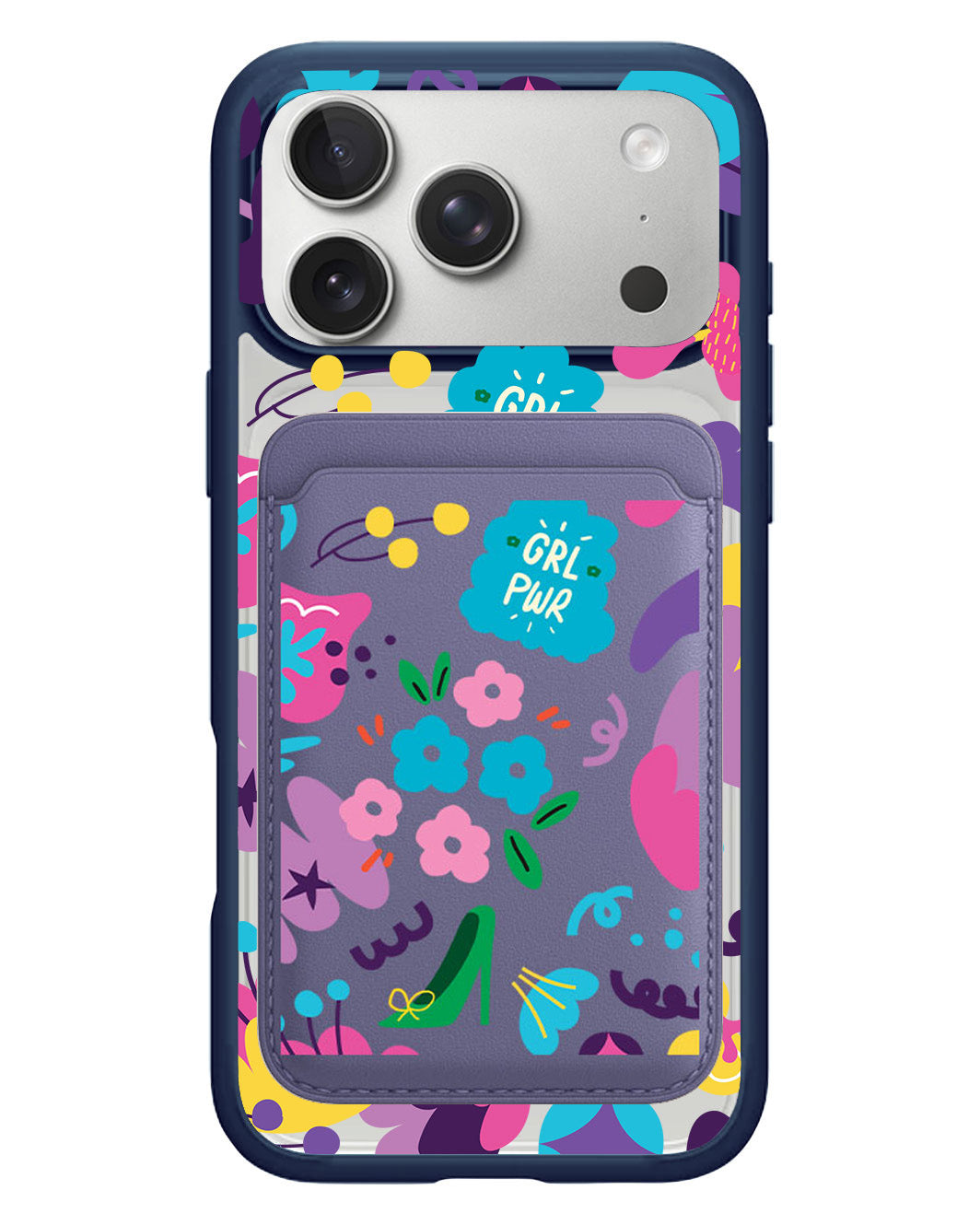 iPhone Magnetic Wallet Case - Girl Power 1.0
