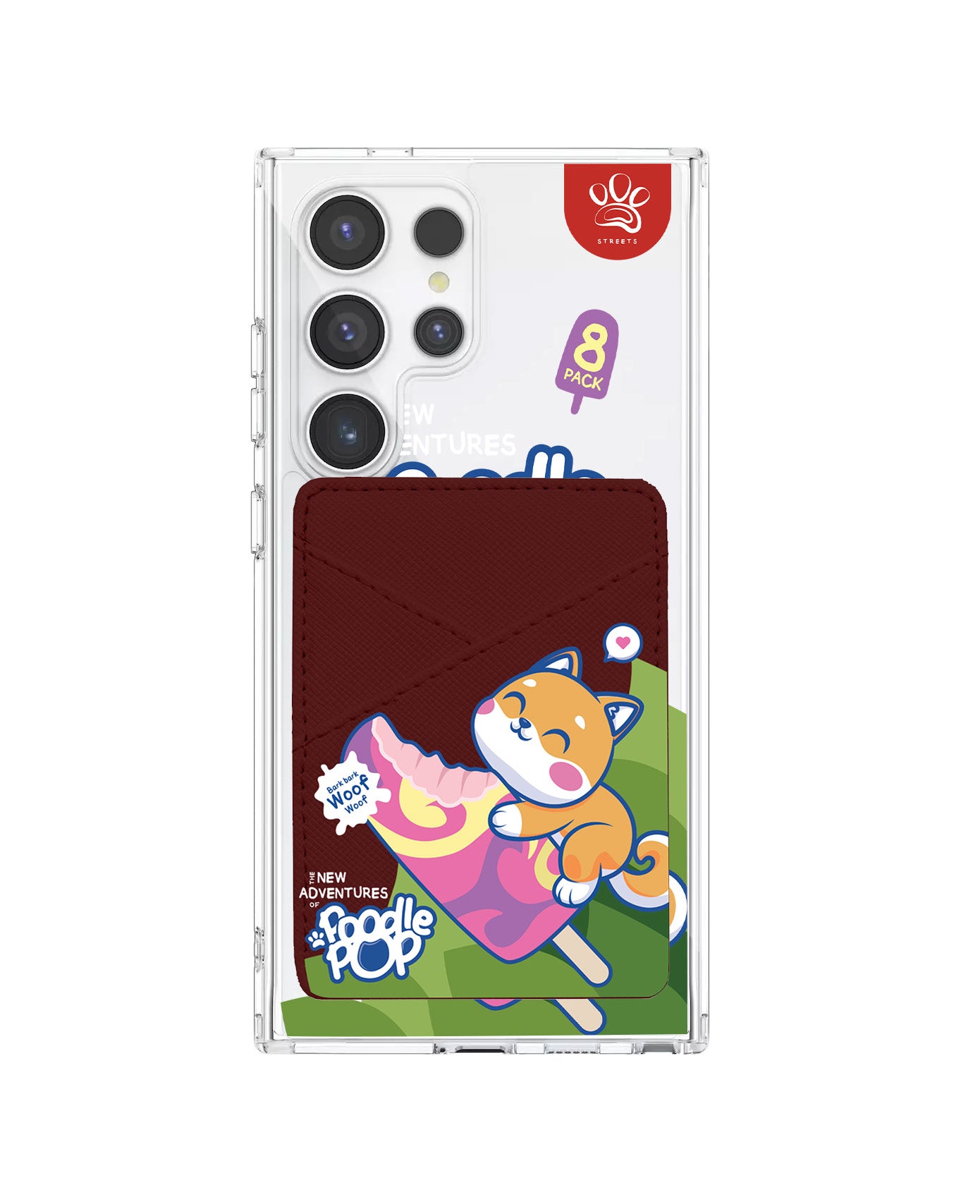 Android Phone Wallet Case - Poodle Pop