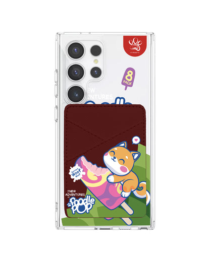 Android Phone Wallet Case - Poodle Pop