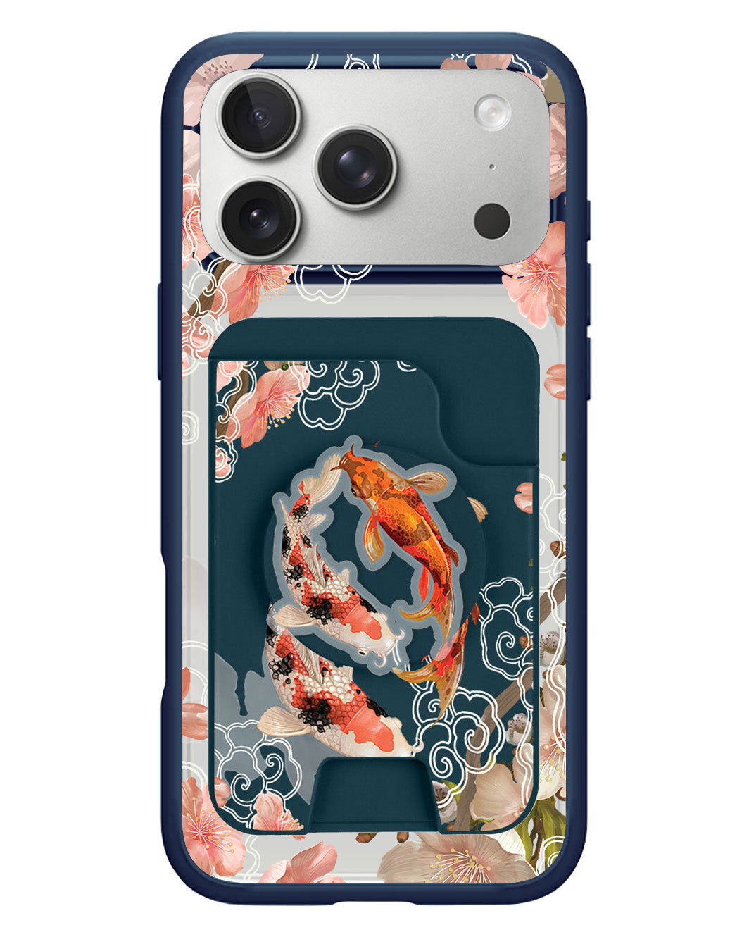 iPhone Magpop Wallet - Oil Painting Koi