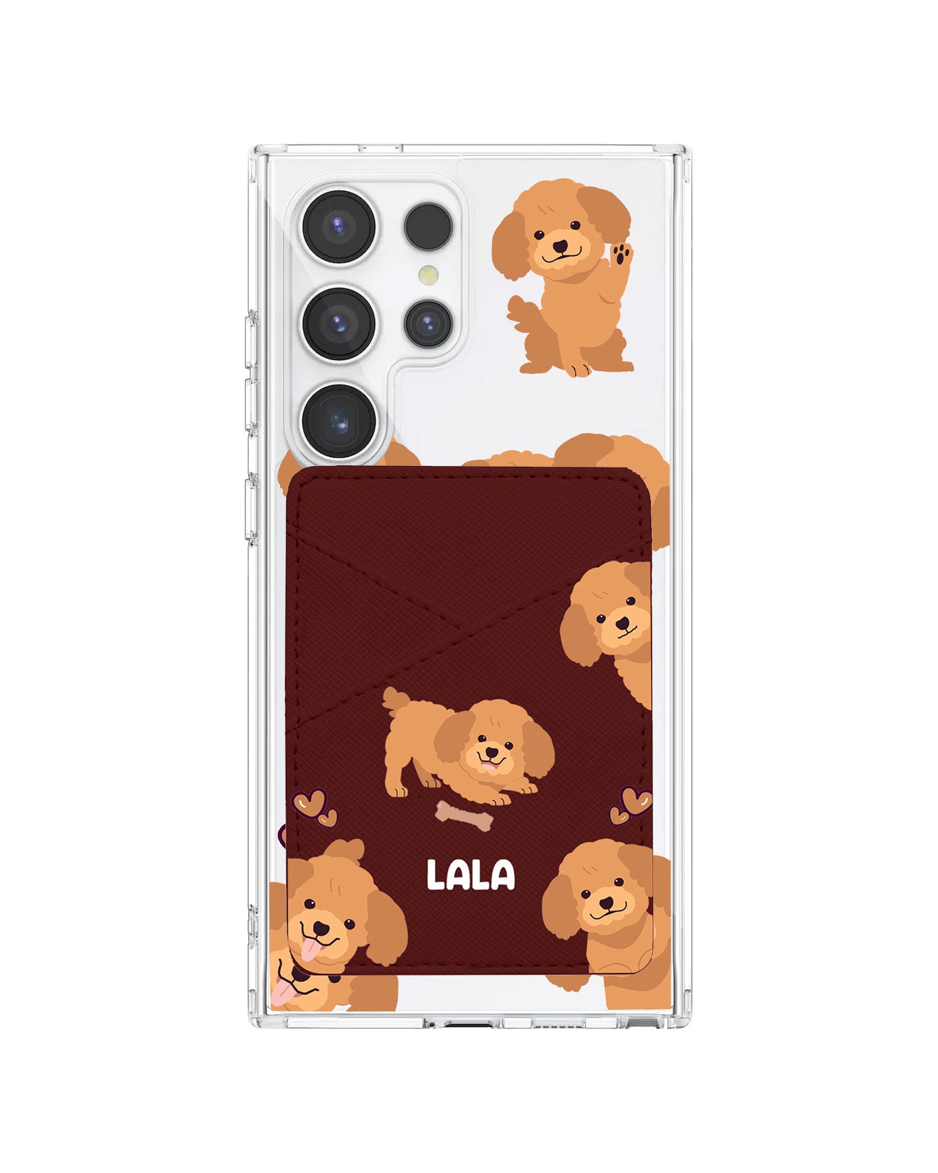 Android Phone Wallet Case - Poodle Squad