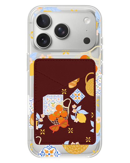 iPhone Phone Wallet Case - Santorini