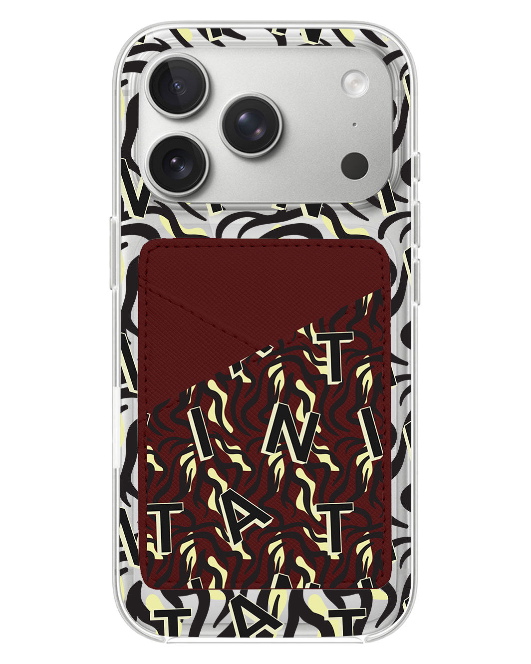 iPhone Phone Wallet Case - Tiger Monogram 3.0
