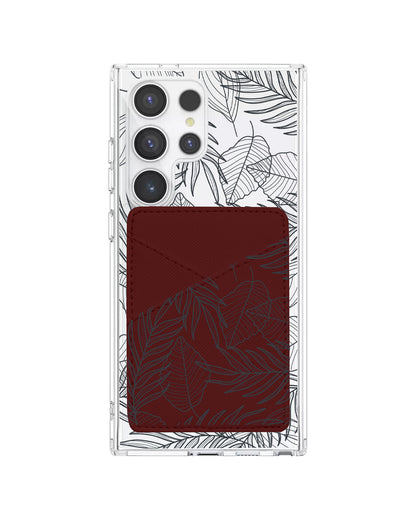 Android Phone Wallet Case - Sketchy Tropical 2.0