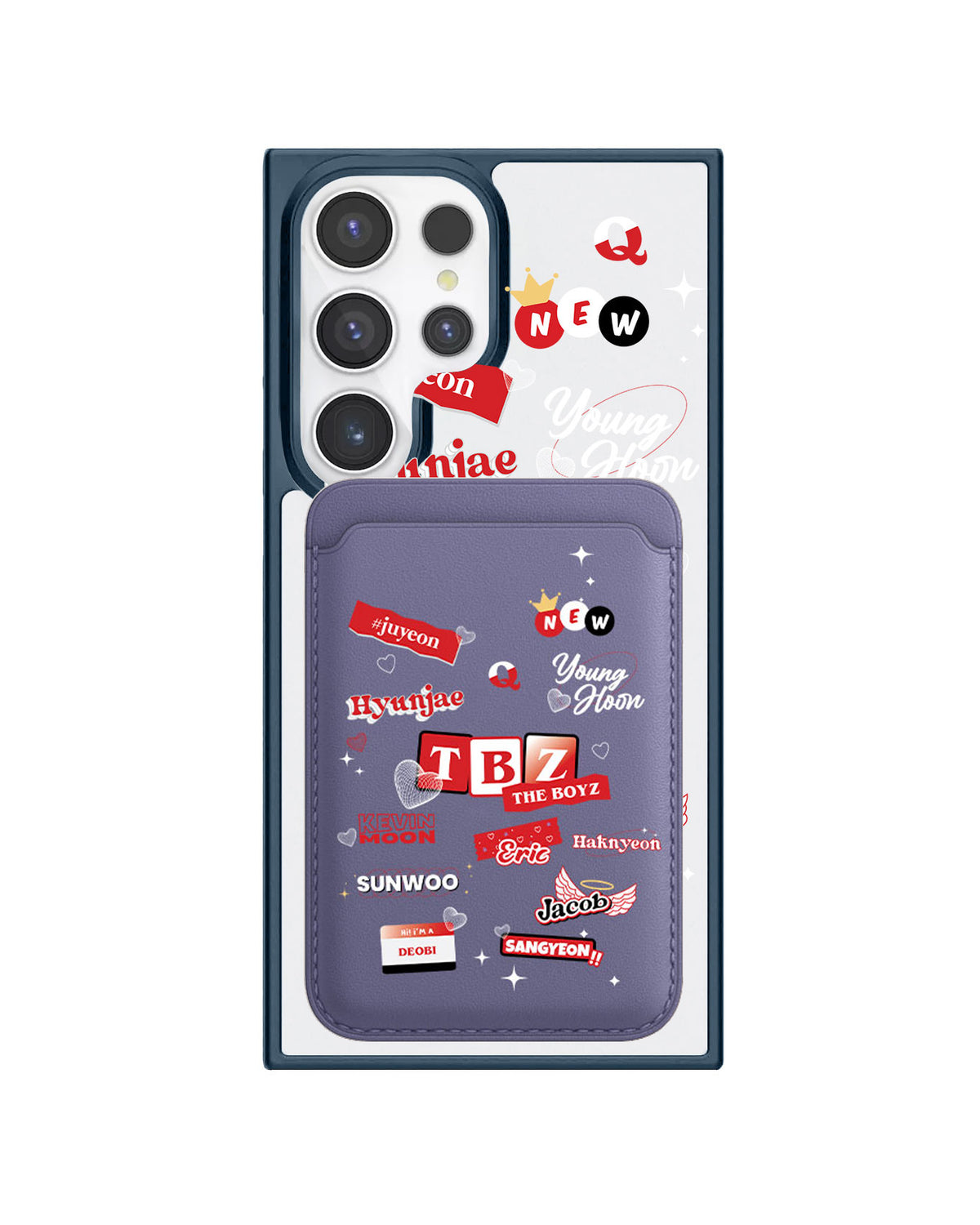 Android Magnetic Wallet Case - The Boyz Members