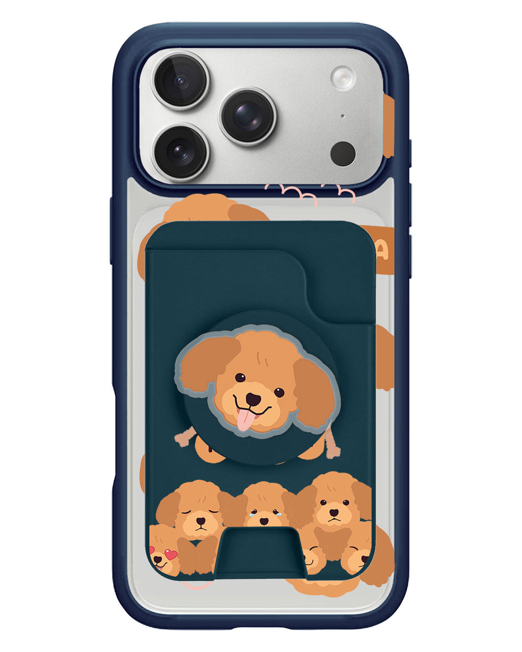 iPhone Magpop Wallet - Poodle Squad 3.0
