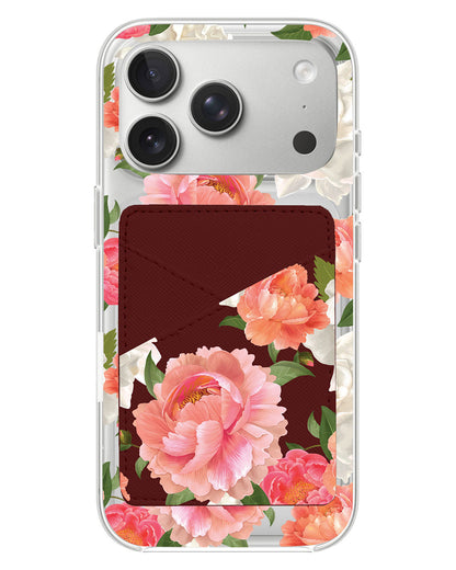 iPhone Phone Wallet Case - August Peonny