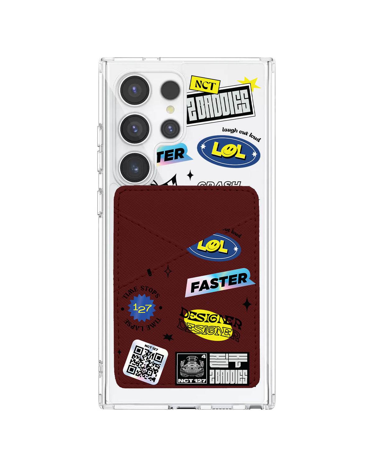 Android Phone Wallet Case - NCT127 Sticker Pack