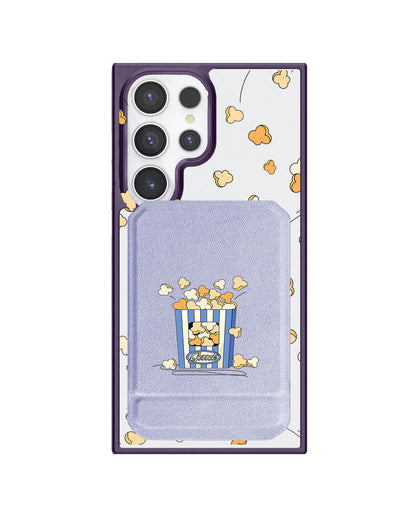 Android Magnetic Multifold Wallet - Popcorn