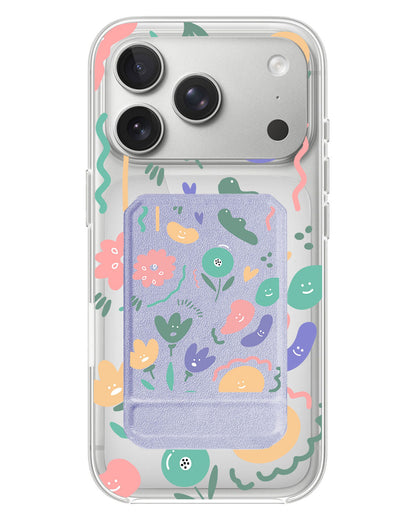 iPhone Magnetic Multifold Wallet - Celestial