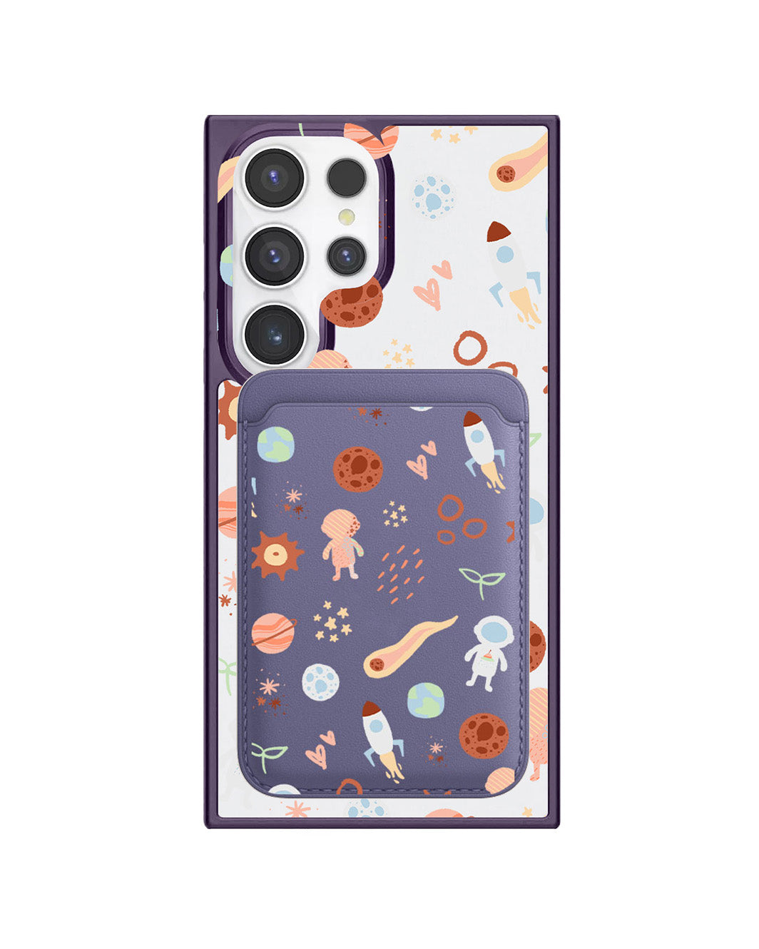 Android Magnetic Wallet Case - Need My Space