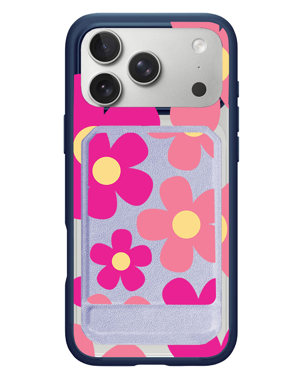 iPhone Magnetic Multifold Wallet - Daisy Delight