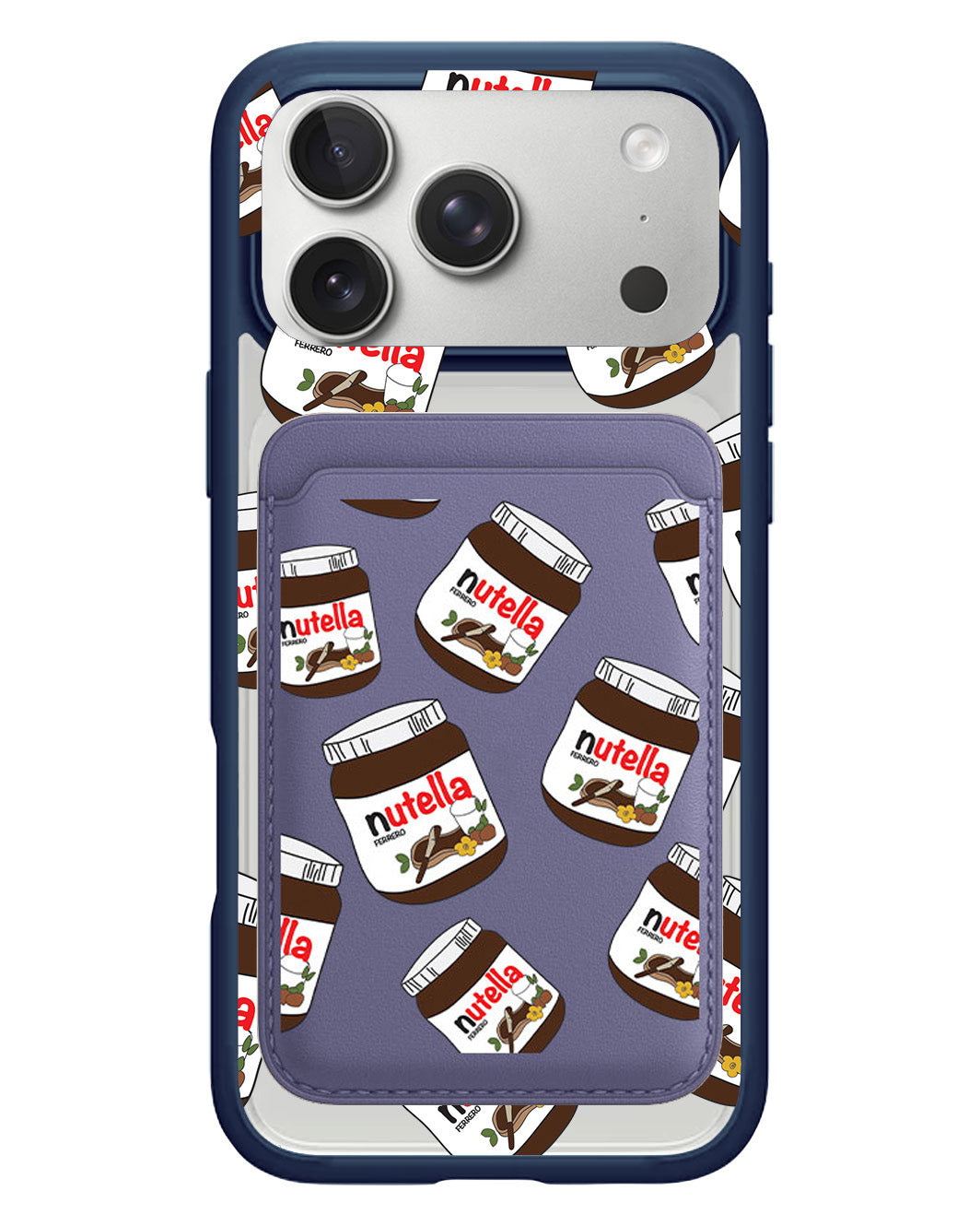 iPhone Magnetic Wallet Case - Nutella
