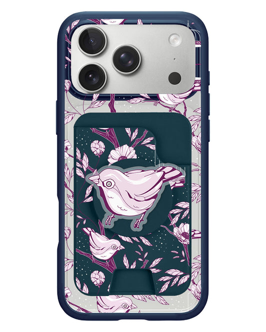 iPhone Magpop Wallet - Lovebird Monochrome 5.0