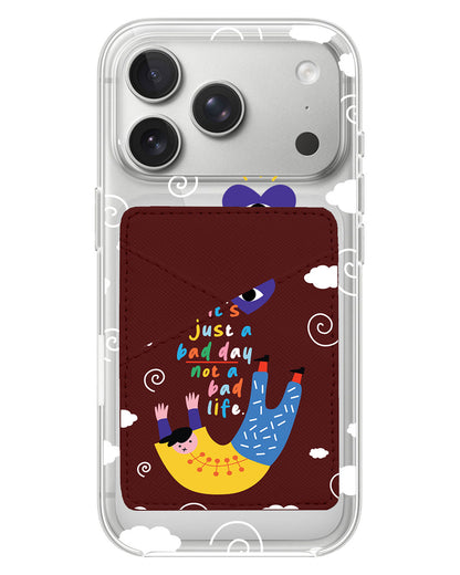 iPhone Phone Wallet Case - Bad Day