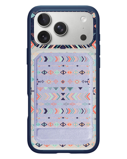 iPhone Magnetic Multifold Wallet - Ethnic 2.0