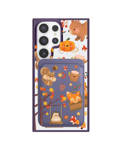 Android Magnetic Wallet Case - Autumn