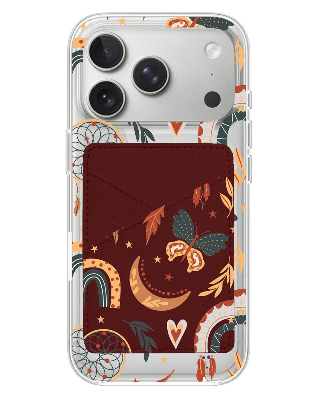 iPhone Phone Wallet Case - Boho 3.0