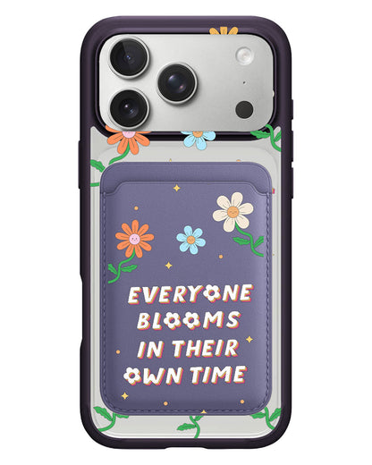 iPhone Magnetic Wallet Case - Blooms