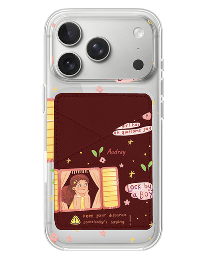 iPhone Phone Wallet Case - Crush Girl