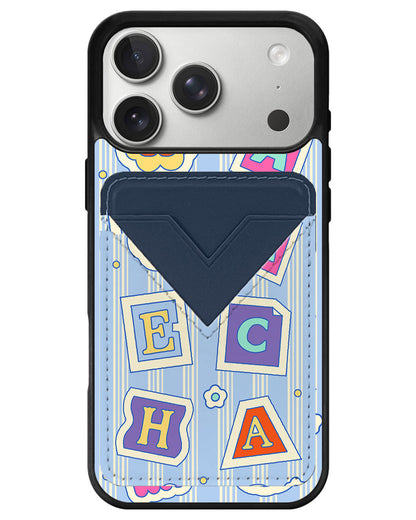 iPhone Avant Wallet Case - Adorable Monogram 3.0