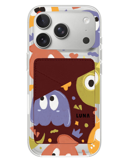 iPhone Phone Wallet Case - Cute Monster 1