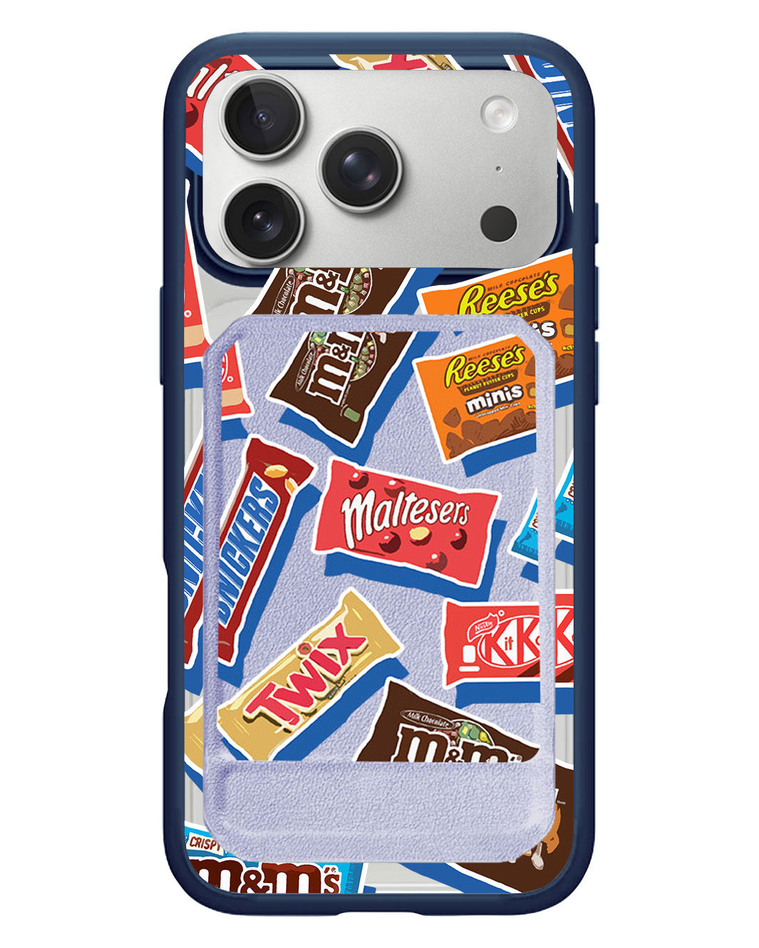 iPhone Magnetic Multifold Wallet - Choco Sweet
