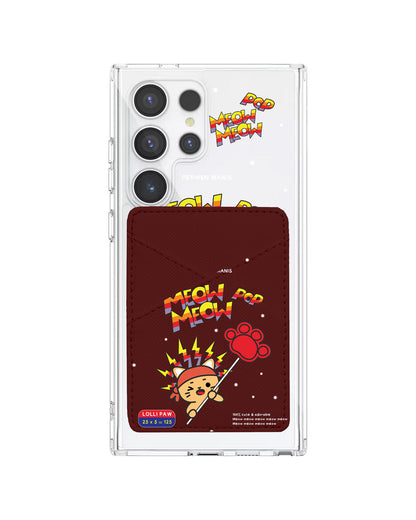 Android Phone Wallet Case - Meow Pop 1.0