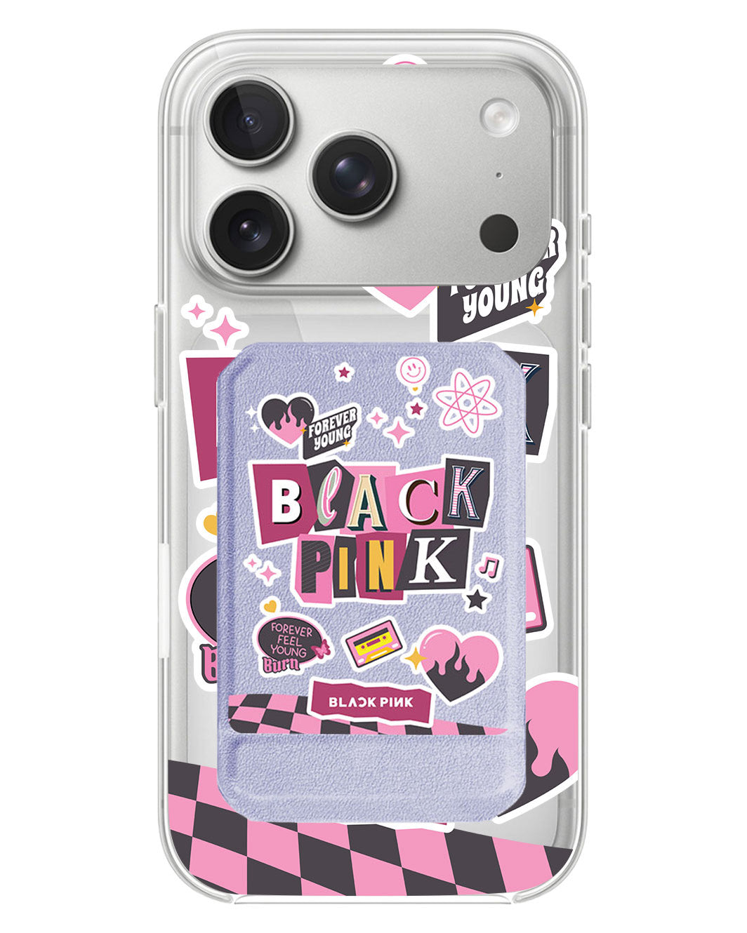 iPhone Magnetic Multifold Wallet - Blackpink Forever Young