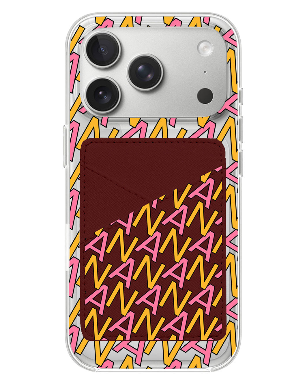 iPhone Phone Wallet Case - Initial 3.0 Monogram