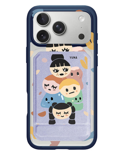 iPhone Magnetic Multifold Wallet - Doodle 1.0