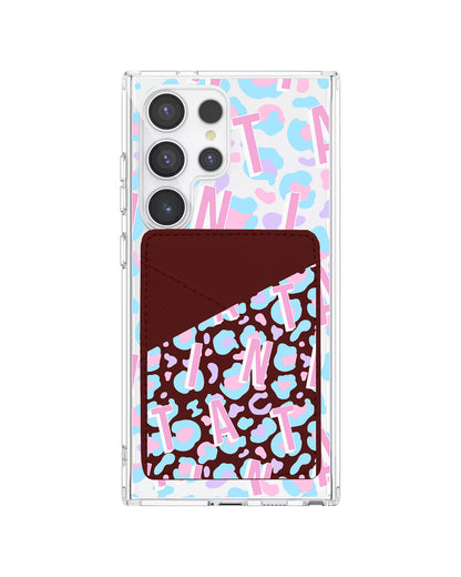 Android Phone Wallet Case - Leopard Monogram 6.0