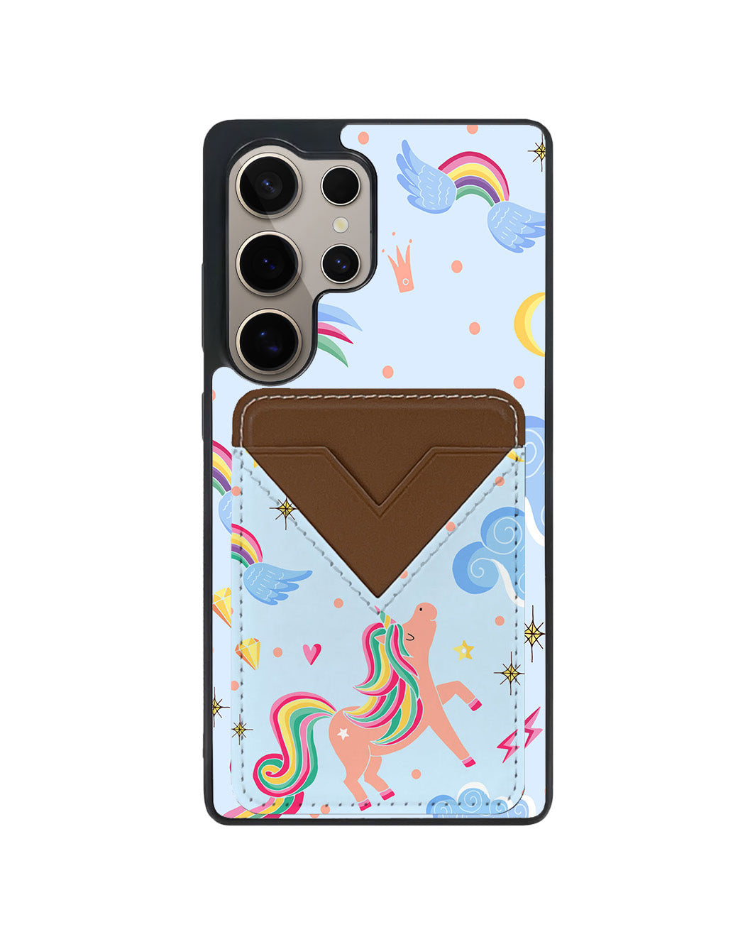Android Avant Wallet Case - Pegasus In Fairytale