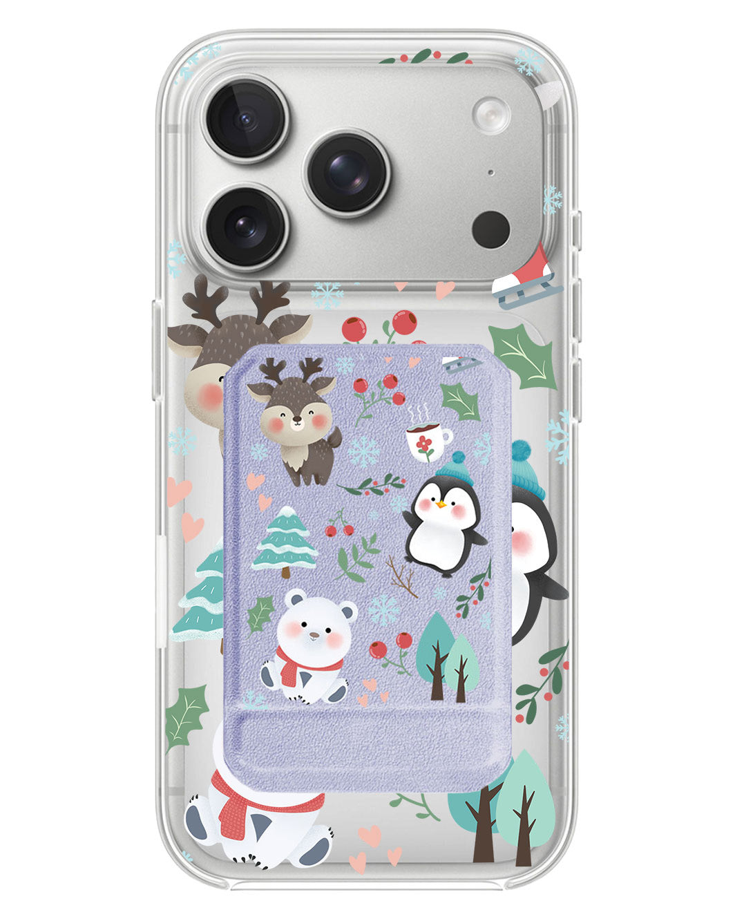 iPhone Magnetic Multifold Wallet - Winter