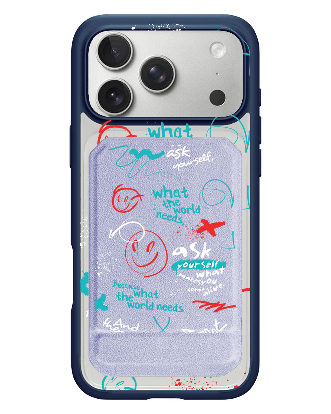 iPhone Magnetic Multifold Wallet - Graffiti 2.0