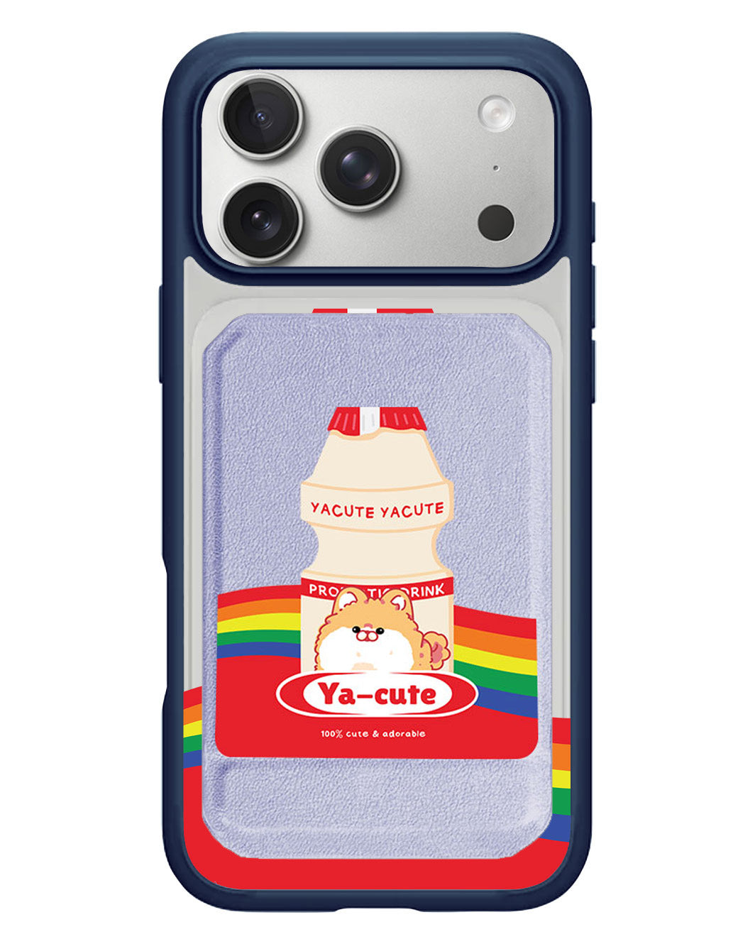 iPhone Magnetic Multifold Wallet - Yacute Dog