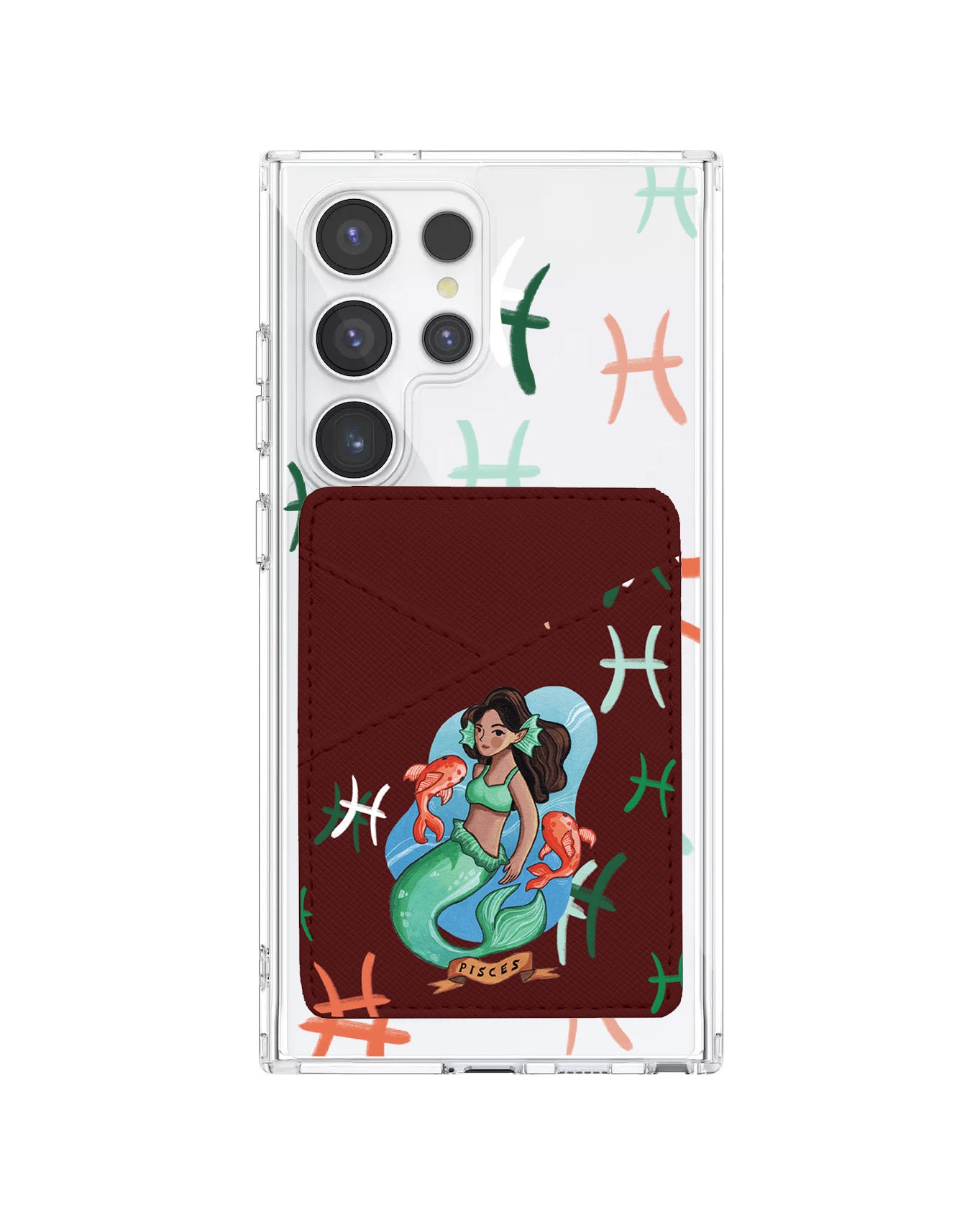 Android Phone Wallet Case - Pisces