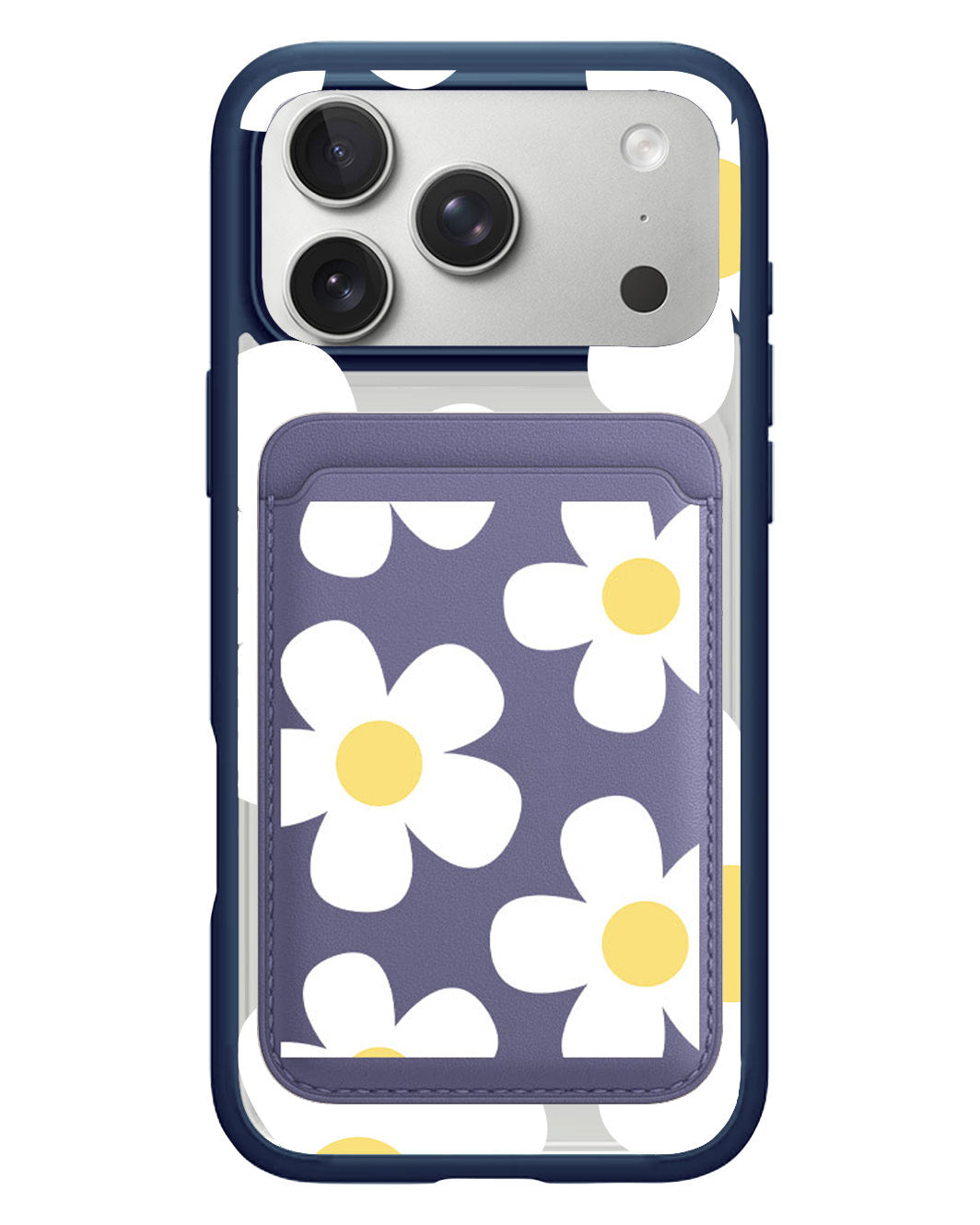 iPhone Magnetic Wallet Case - Daisy 4.0