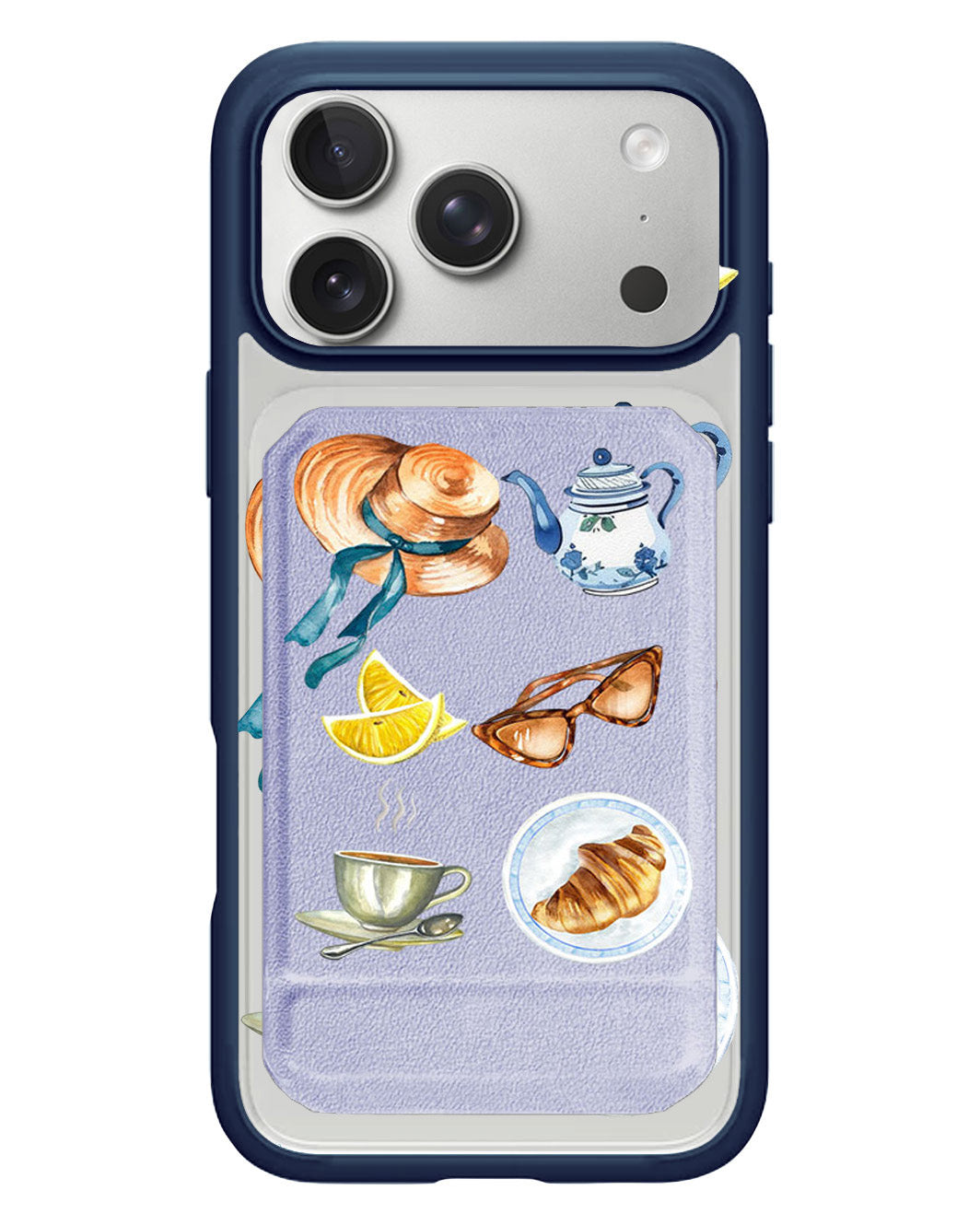 iPhone Magnetic Multifold Wallet - Afternoon Tea
