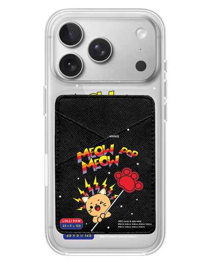 iPhone Phone Wallet Case - Meow Pop 2.0