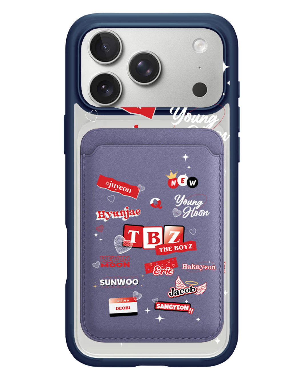iPhone Magnetic Wallet Case - The Boyz Members
