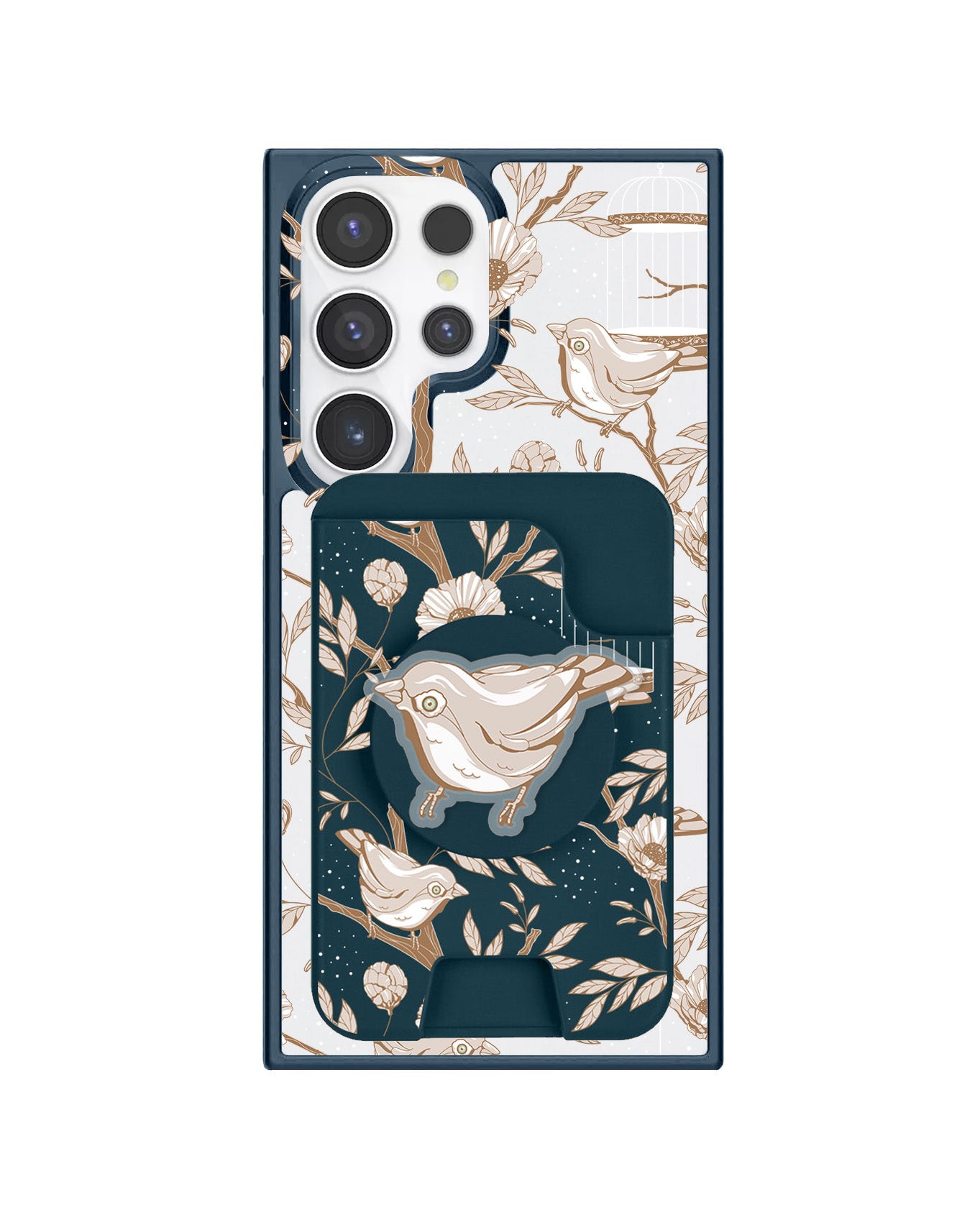 Android Magpop Wallet - Lovebird Monochrome 3.0