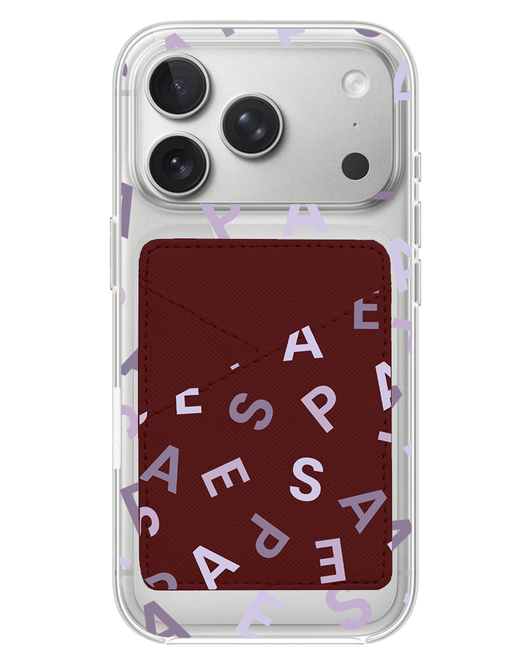 iPhone Phone Wallet Case - Aespa Monogram