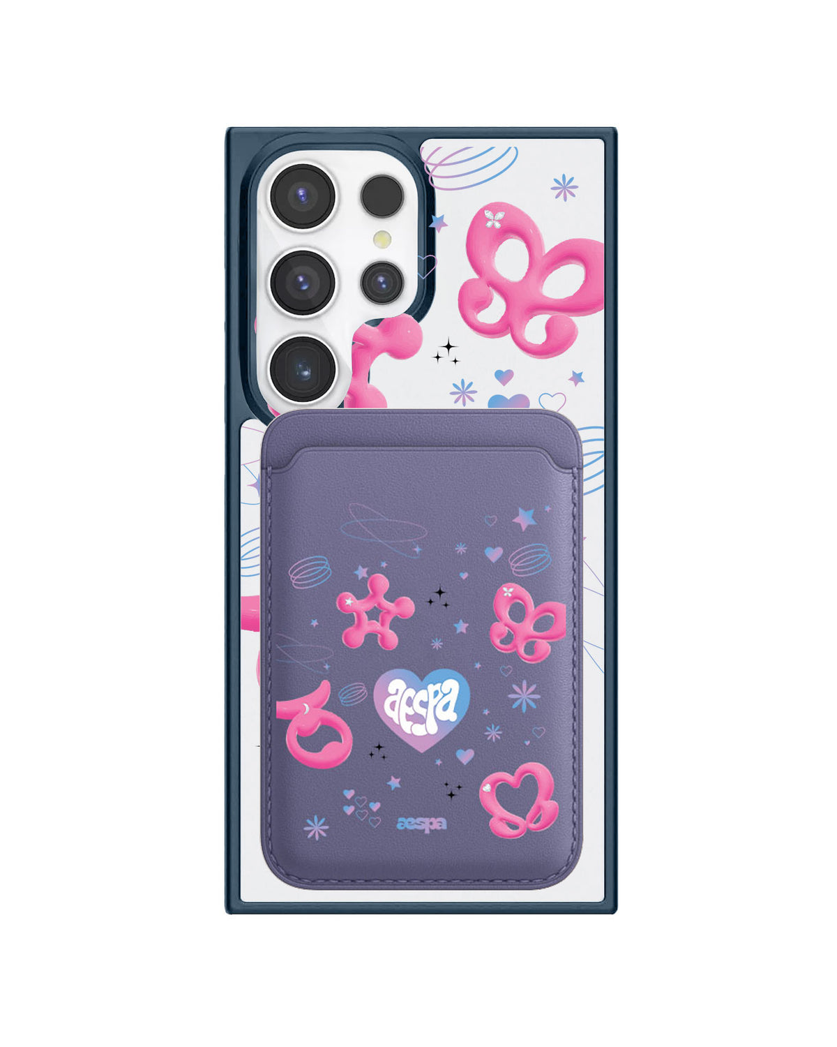 Android Magnetic Wallet Case - Aespa Week