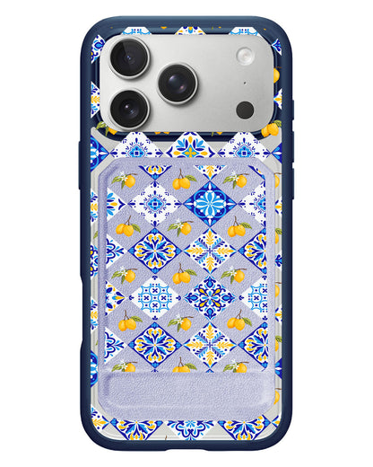 iPhone Magnetic Multifold Wallet - Majolica Tuscany