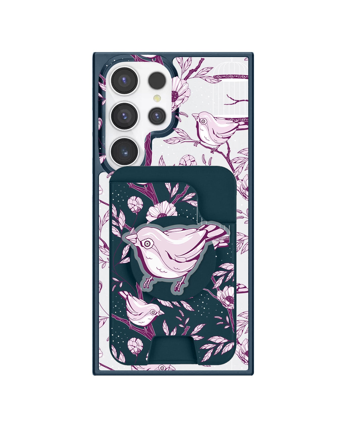 Android Magpop Wallet - Lovebird Monochrome 5.0