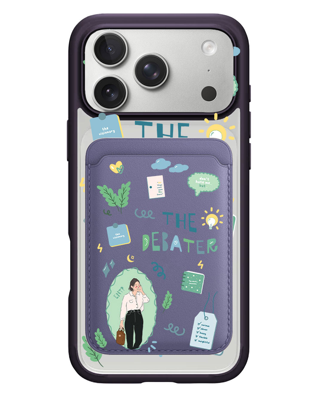 iPhone Magnetic Wallet Case - ENTP