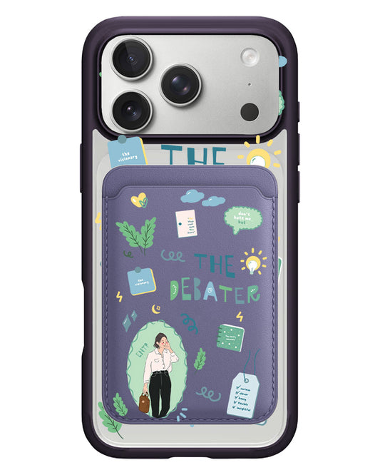 iPhone Magnetic Wallet Case - ENTP