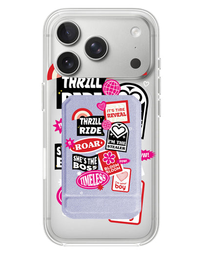 iPhone Magnetic Multifold Wallet - The Boyz Song Sticker Pack