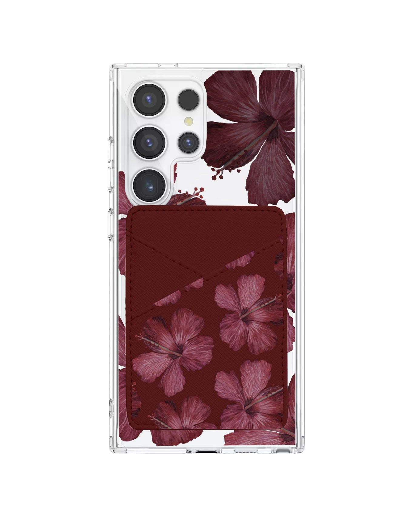 Android Phone Wallet Case - Hibiscus